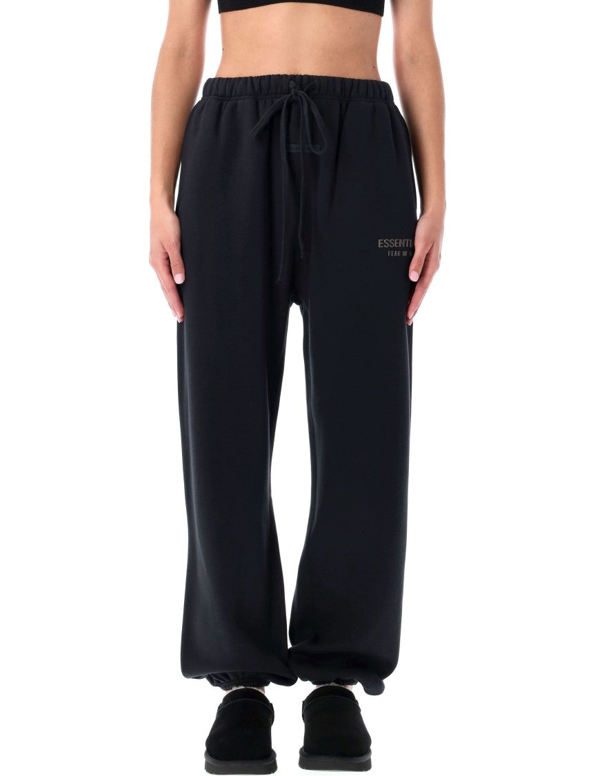 Fear Of God Black Track Pants With Relaxed Fit