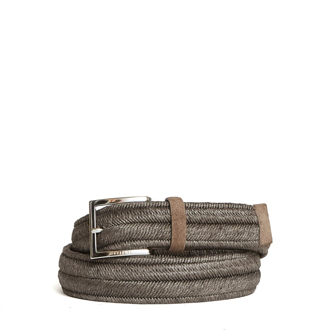 Orciani Rope Elast Woven Linen Belt