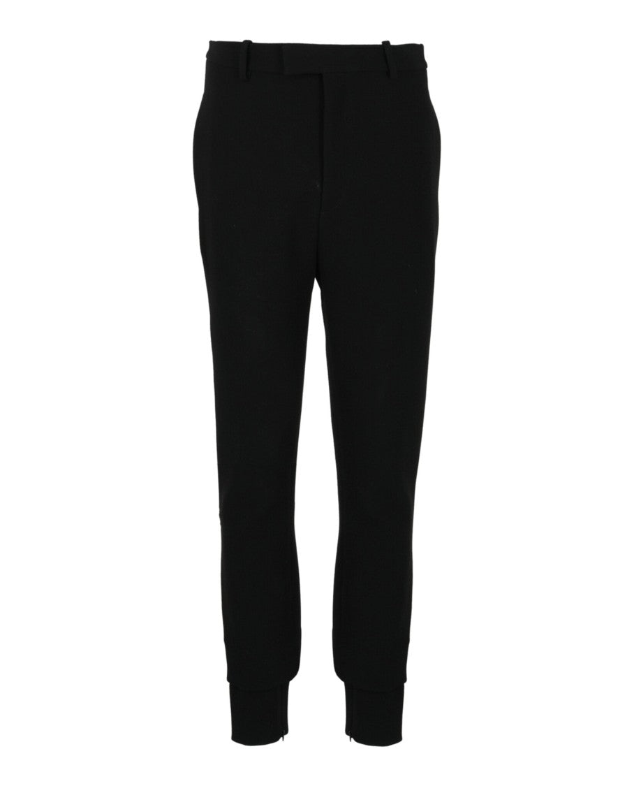 Ferragamo Zip-Up Straight Leg Trousers