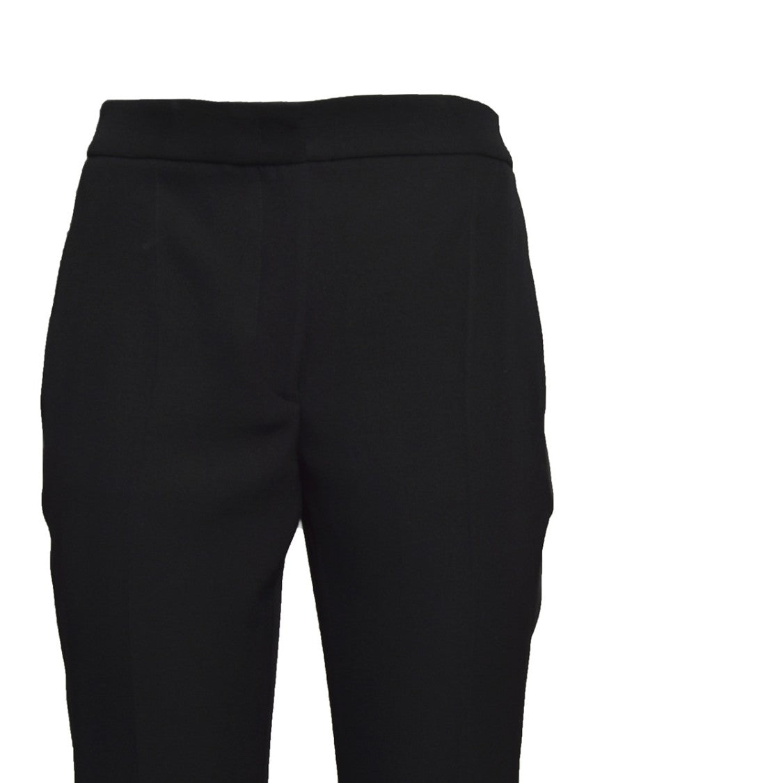 Moschino Tailored Trousers In Black Virgin Wool