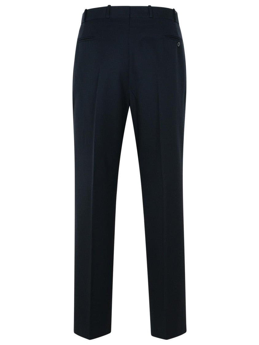 Maison Margiela Navy Virgin Wool Trousers