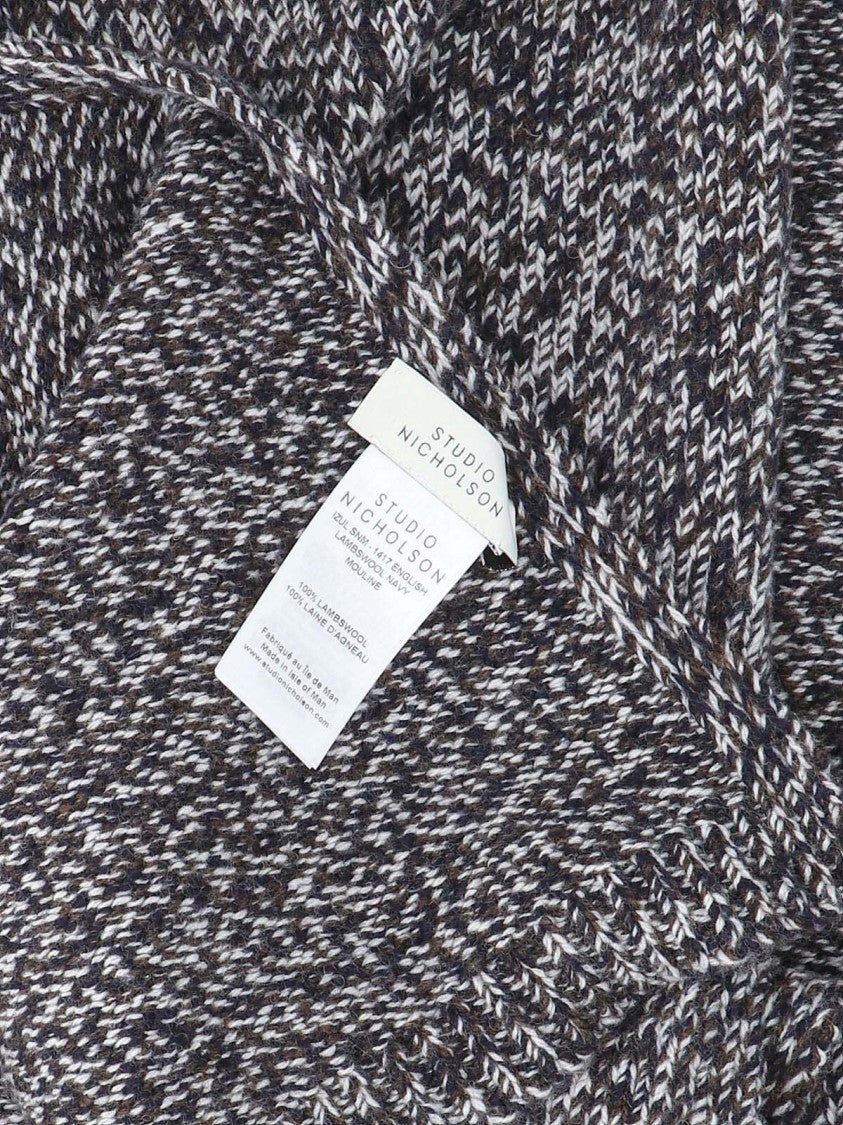 Studio Nicholson Multicolour Woven Scarf With Dynamic Pattern