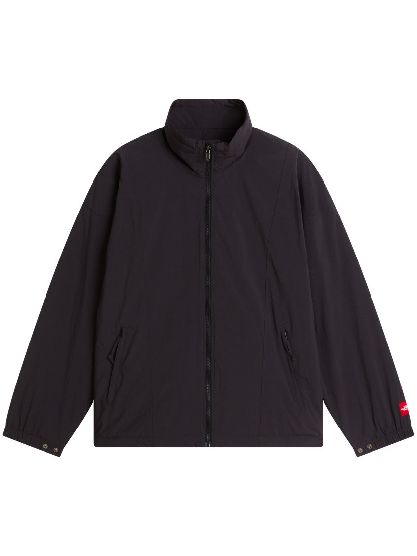 The North Face Black Red Box High Collar Zip Jacket