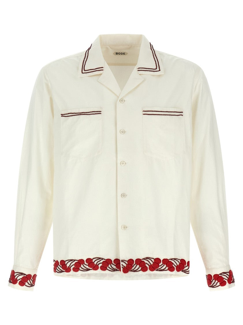 Bode Cherry Lane Beaded' Shirt
