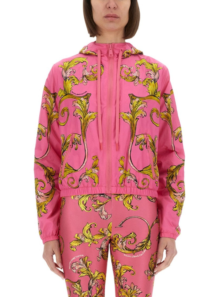 Versace Jeans Couture Outline Baroque Windbreaker