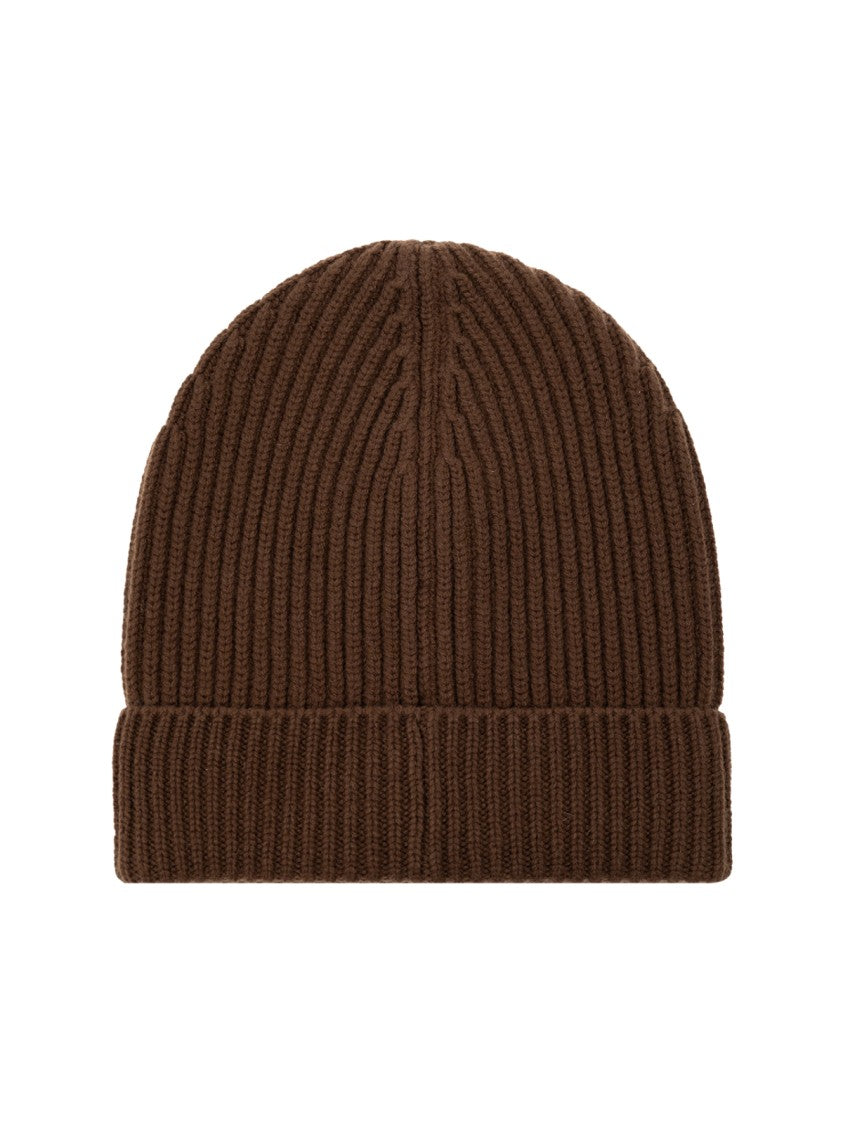 Dolce & Gabbana Ribbed Wool/Cashmere Beanie