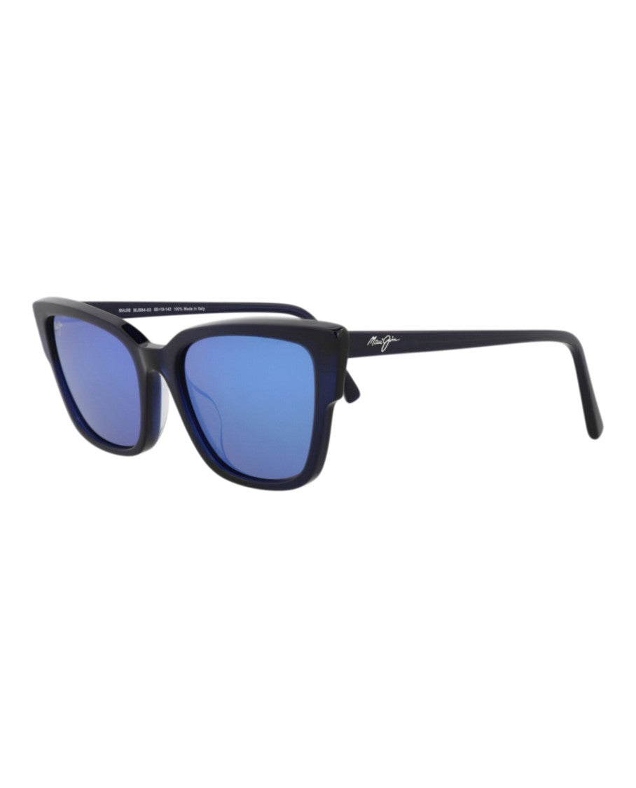 Maui Jim Cat Eye-Frame Acetate Sunglasses