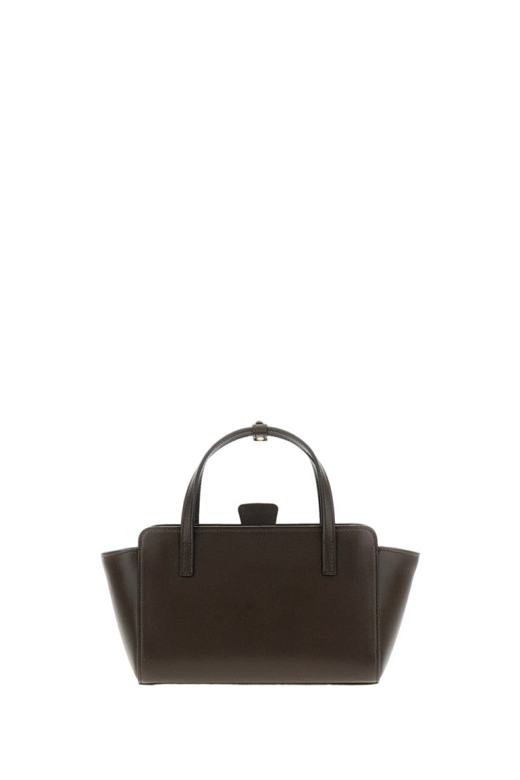 Hidesins Brown Flap S Leather Crossbody Bag