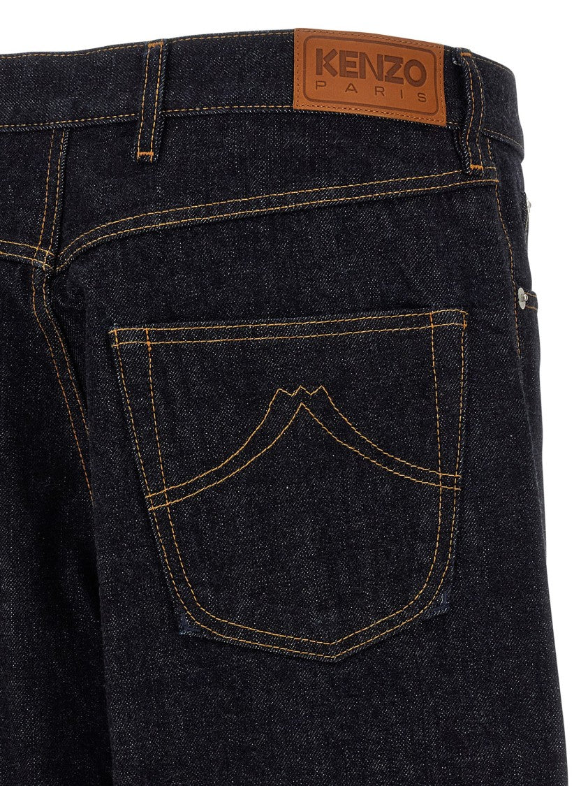Kenzo 'Turn Up' Jeans