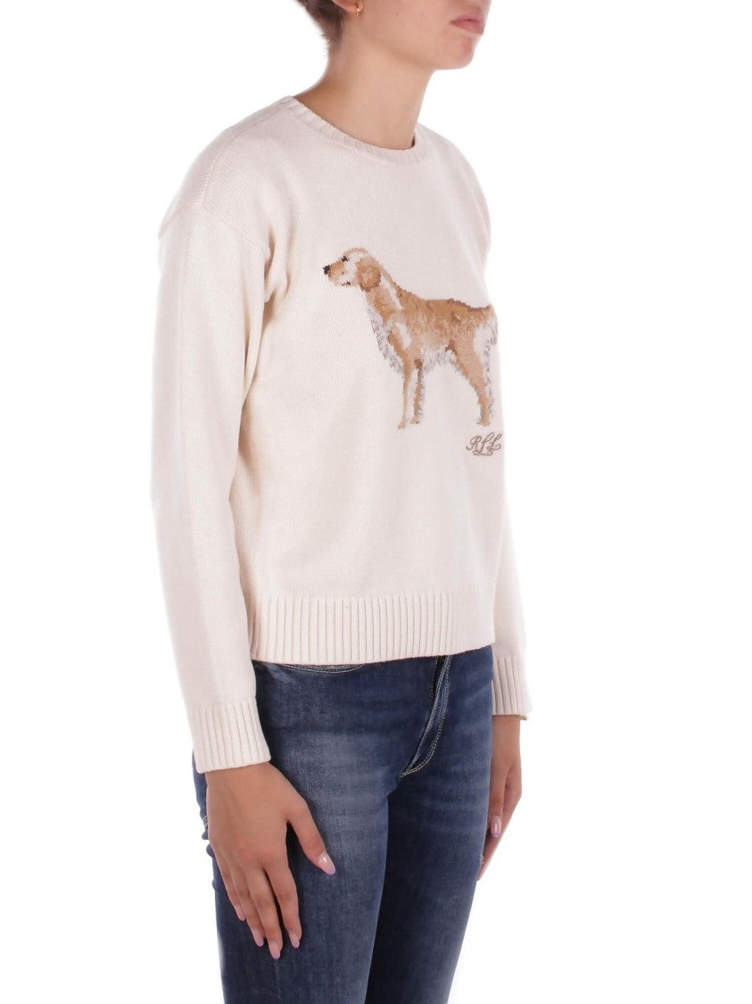 Polo Ralph Lauren Golden Retriever Sweater – Cream