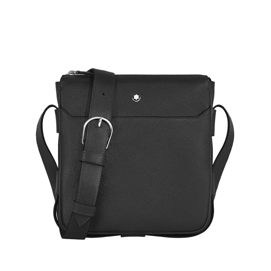 Montblanc Vertical Shoulder Bag In Tailored Leather