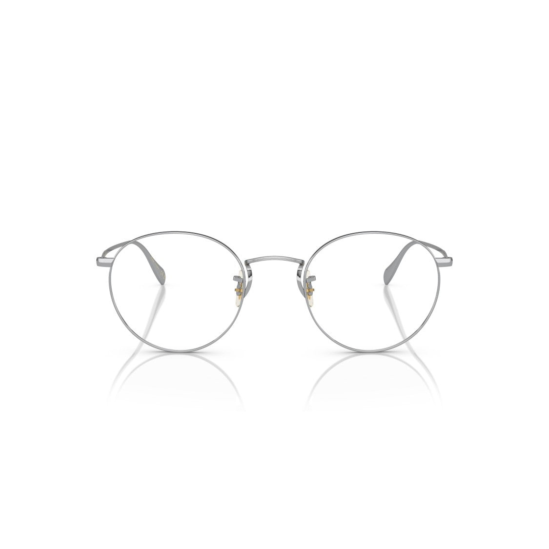 Oliver Peoples 0Ov1186 Thin Round Metal Eyeglasses With Adjustable Nose Pads