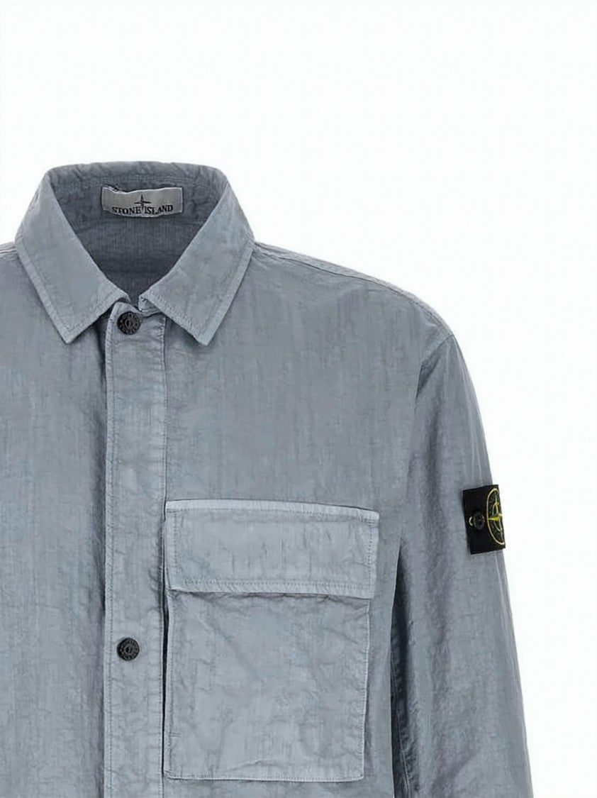 Stone Island Relaxed Fit Long-Sleeve Shirt
