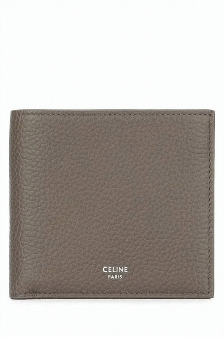 Celine Bifold Textured Cowhide Leather Wallet