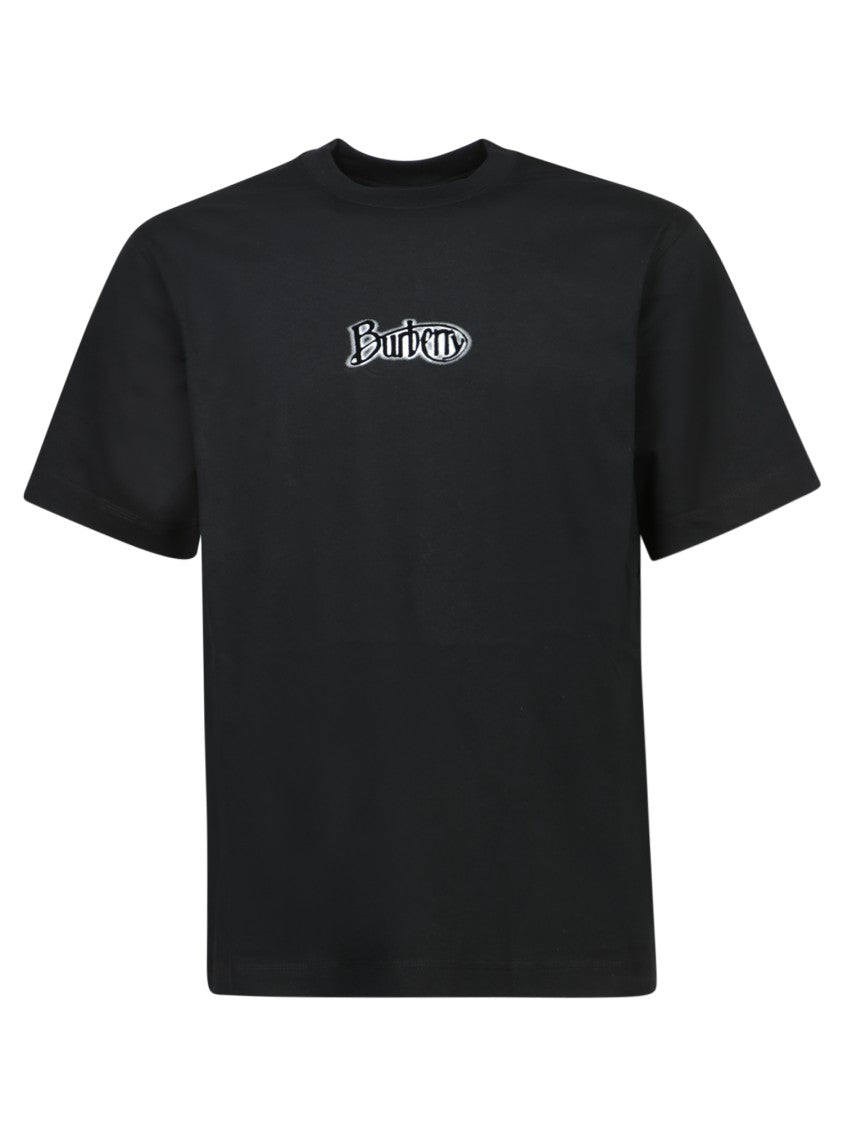 Burberry Cotton T-Shirt With Design