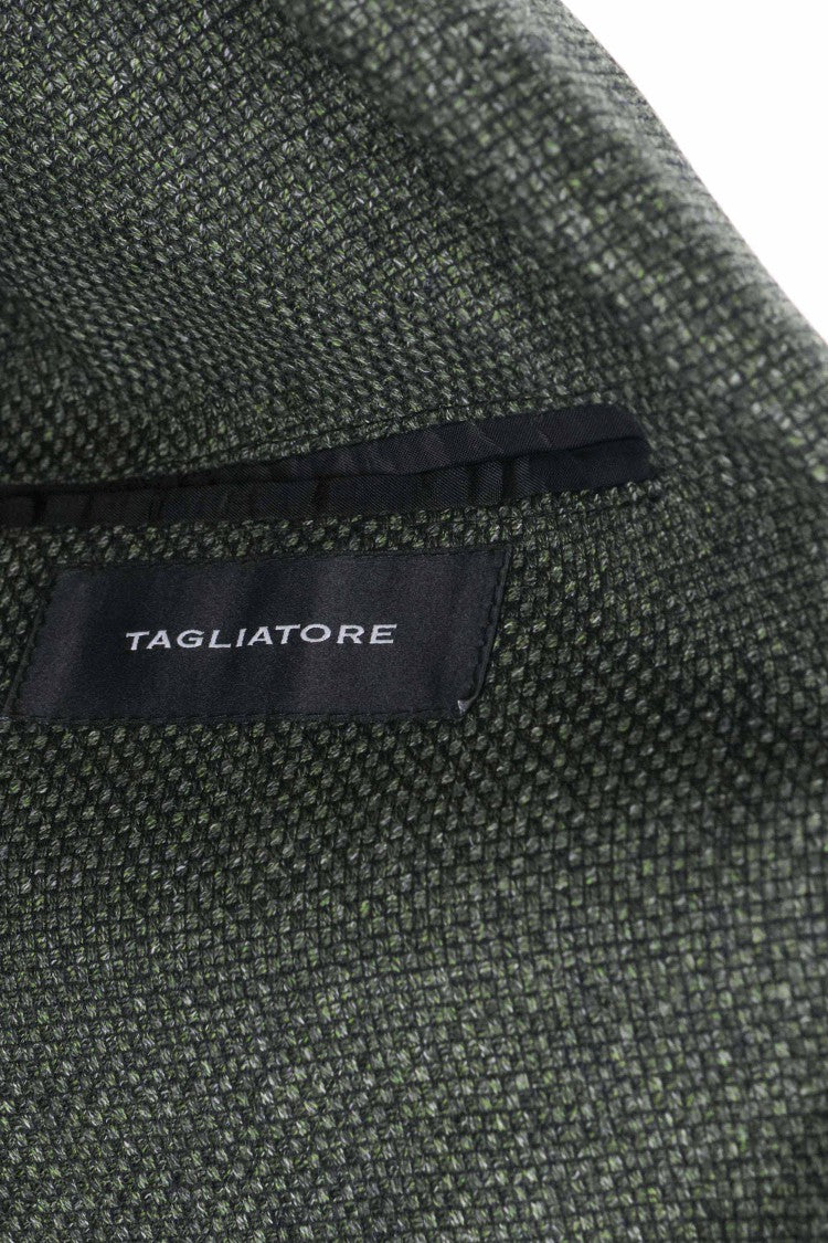 Tagliatore Montecarlo Line 110’S Wool Textured Jacket