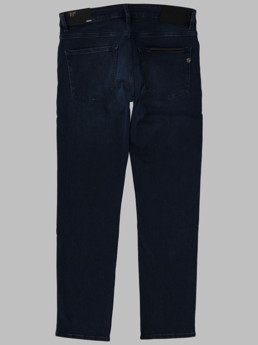 Boss Slim Fit Casual Pants With Classic Five-Pocket Design