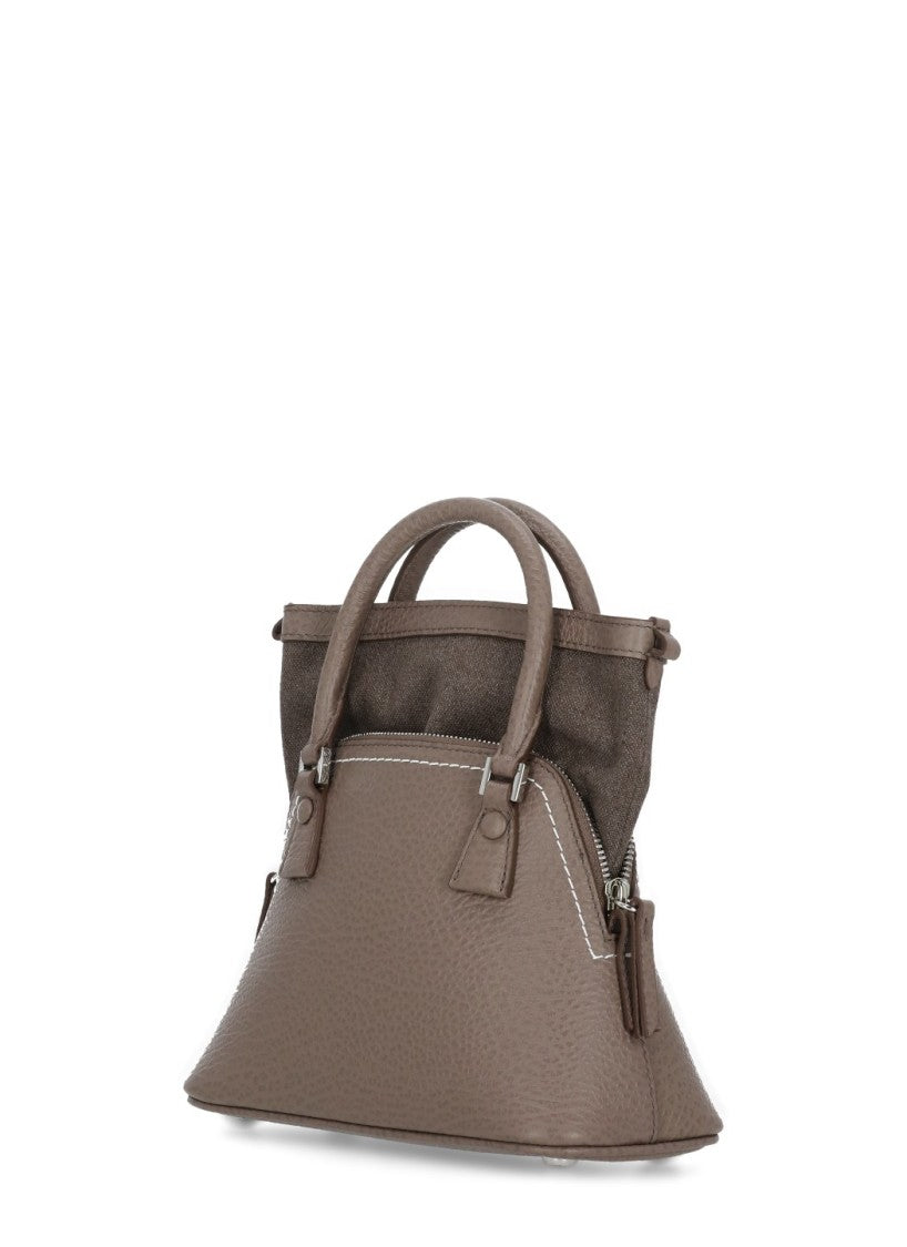 Maison Margiela 5Ac Classique Hand Bag With Contrasting Stitching