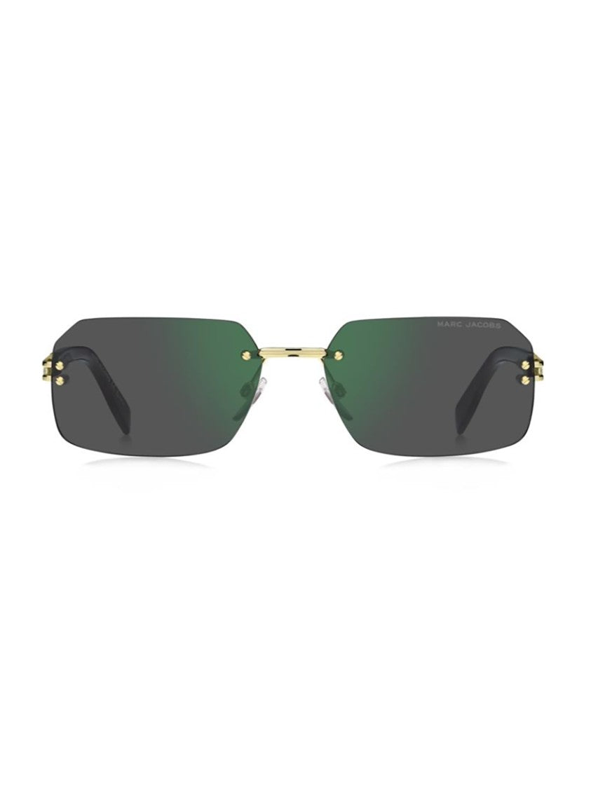 Marc Jacobs Marc 902/S Rimless Rectangular Gold Sunglasses