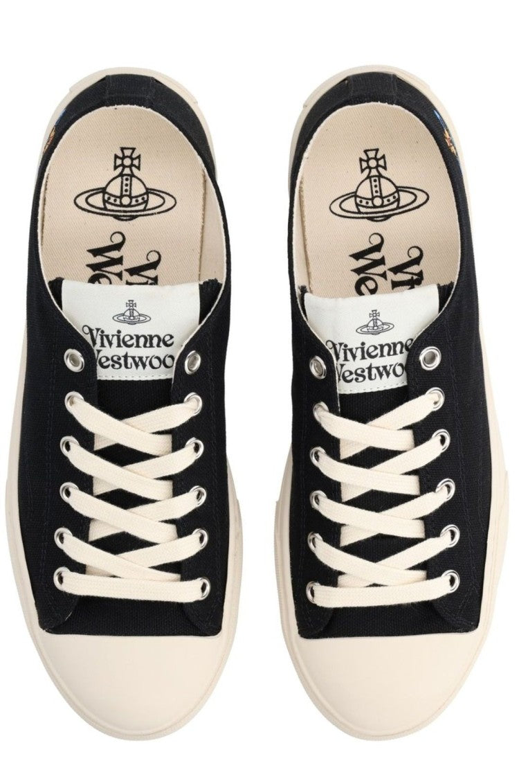 Vivienne Westwood High-Top Platform Sneakers With Distinctive Logo