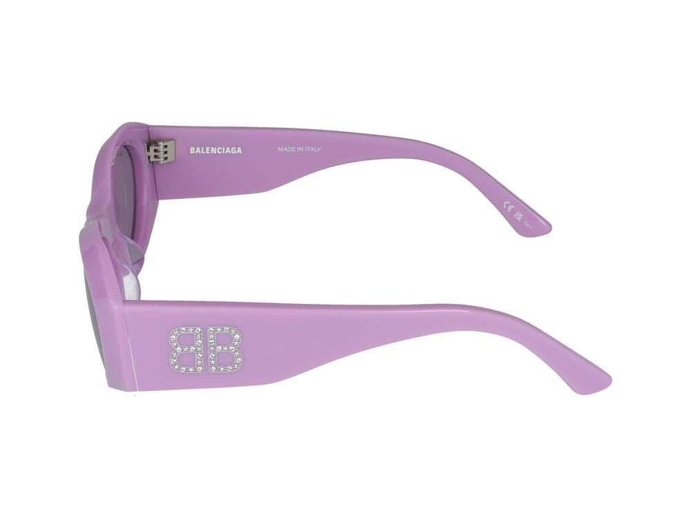 Balenciaga Sunglasses Balenciaga Bb0396sk 004 Violet Violet Violet 55/20/145