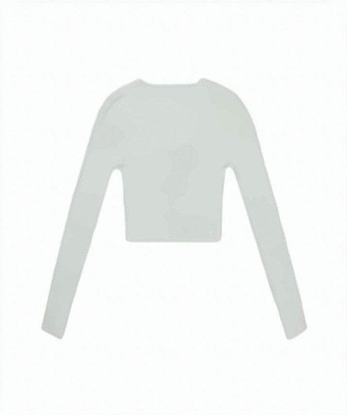Vivienne Westwood Cropped V-Neck Cardigan With Embroidered Emblem
