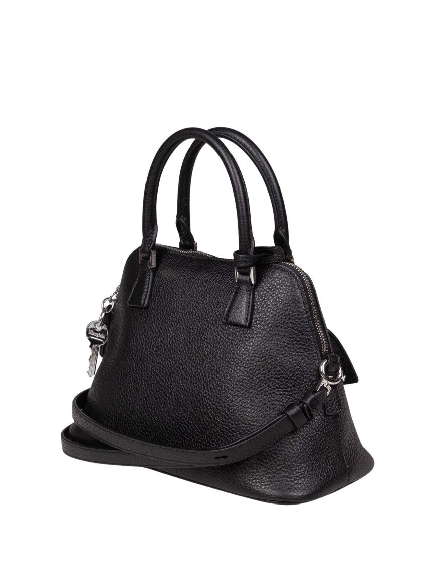 Maison Margiela 5Ac Soft Mini Calfskin Handbag, Black