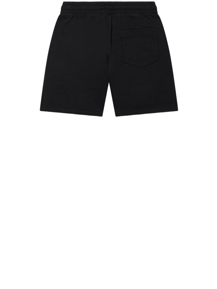 Casablanca Minimalist Cotton Shorts With Logo And Adjustable Waistband