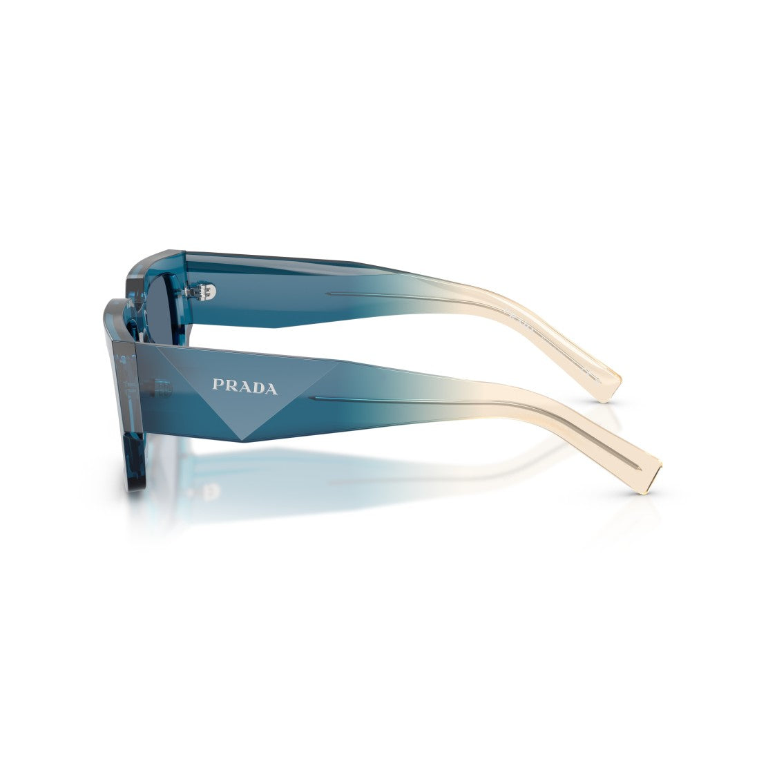 Prada 0Pr B17s Rectangular Gradient Acetate Sunglasses