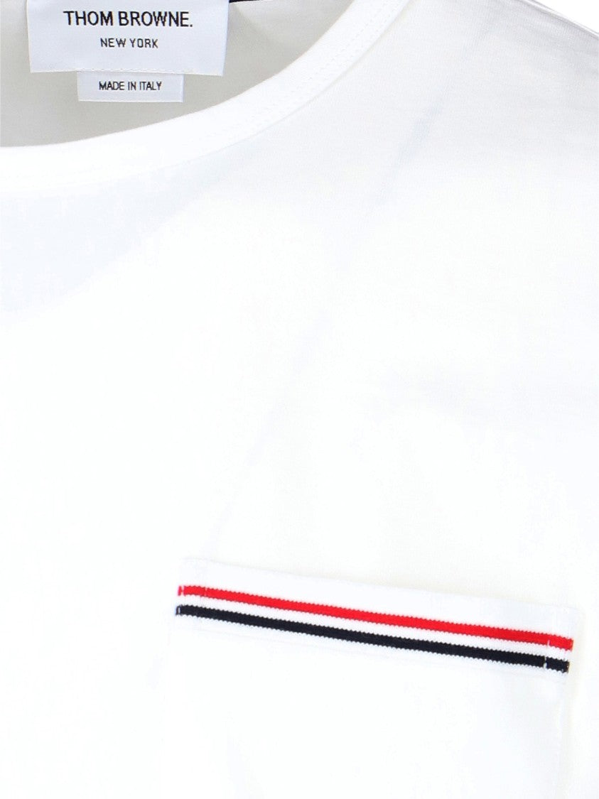 Thom Browne Pocket T-Shirt – White