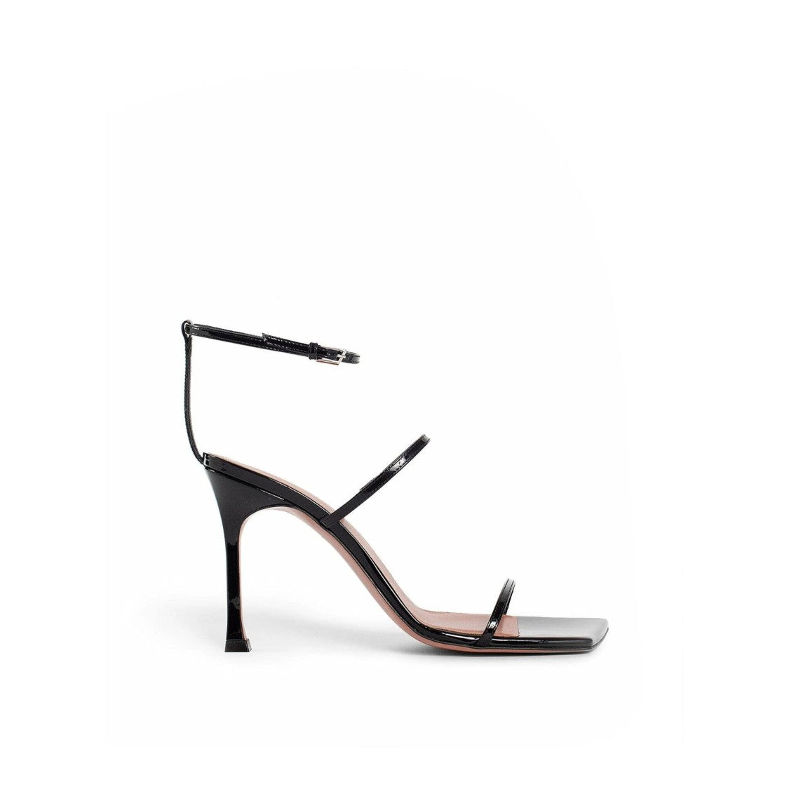 Amina Muaddi Maya Sandals With Square Toe