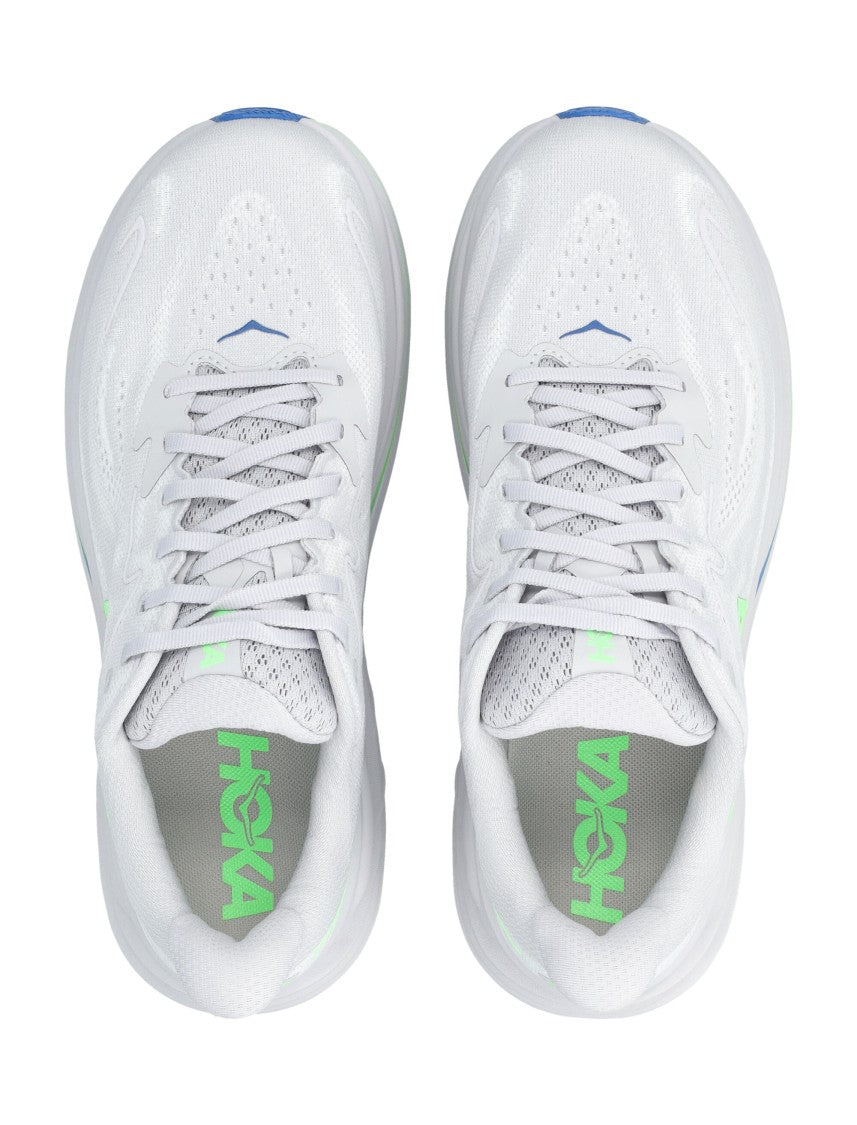 Hoka Lightweight Jacquard Running Sneakers With Reflective Accents
