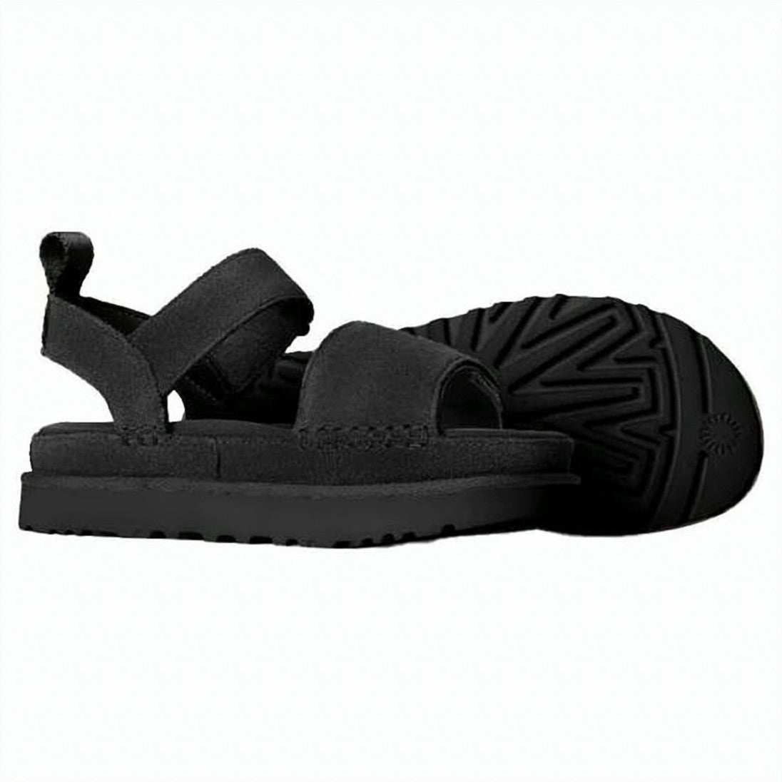 Ugg Soft Suede Sandals With Adjustable Straps