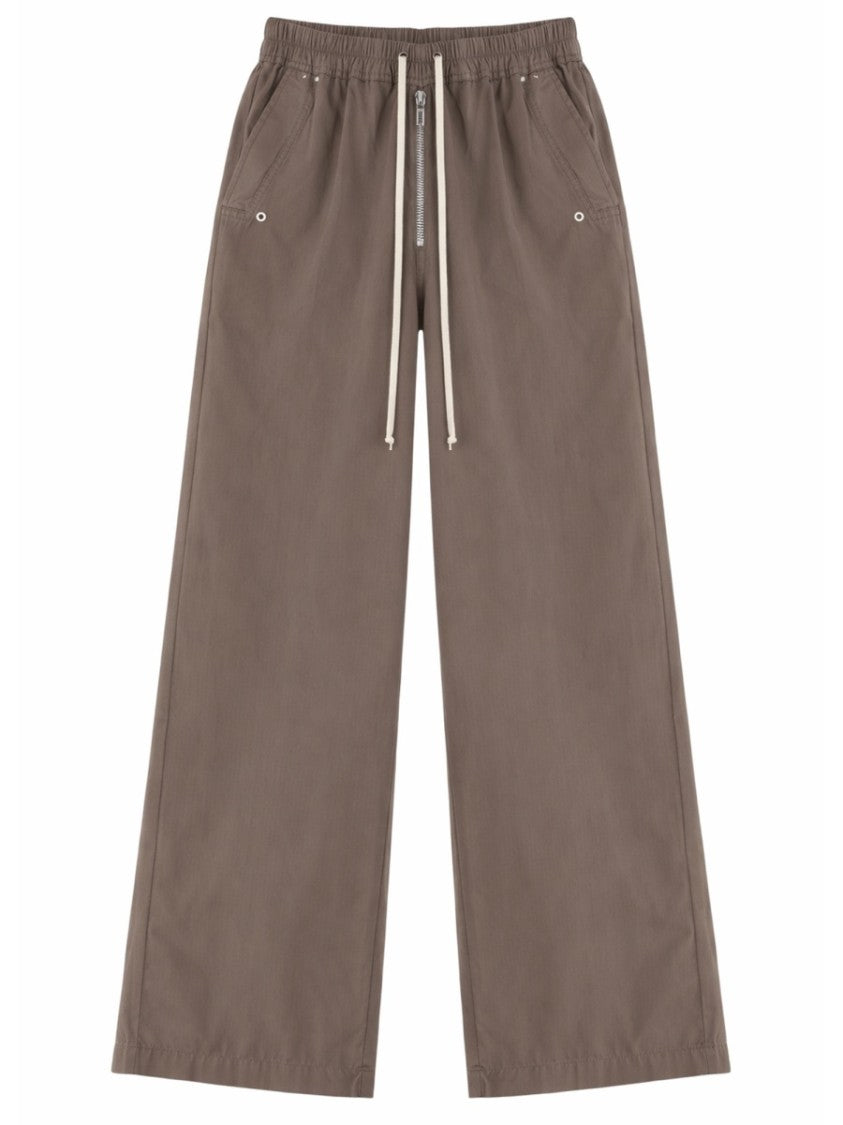 Drkshdw By Rick Owens Geth Belas Wide-Leg Drawstring Pants