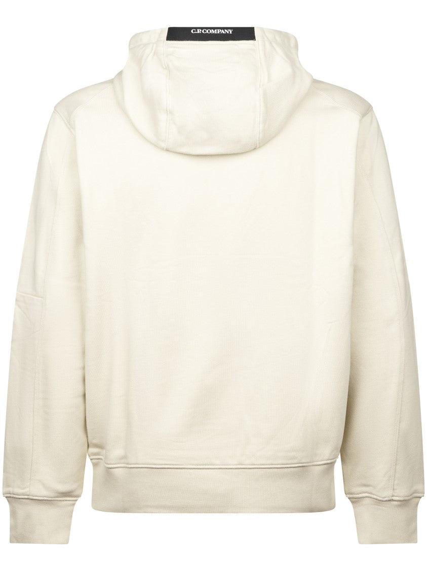 C.P. Company Diagonal Raised Fleece Hooded Lens Sweatshirt