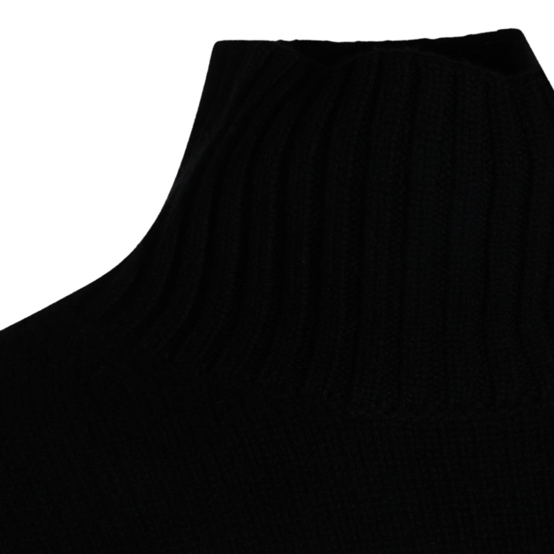 Lisa Yang Ribbed Turtleneck Sweater With Cropped Silhouette