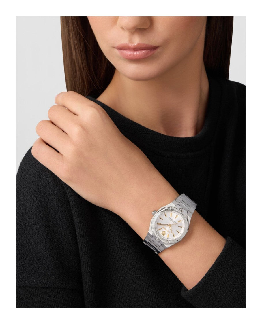 Plein Sport Metronaut Bracelet Watch With Classic Quartz Movement