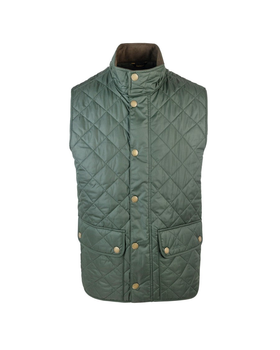 Barbour Diamond Quilted High Collar Polyester Vest