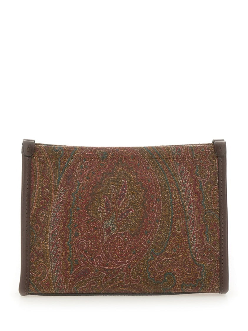 Etro Dpp Pouch "Arnica" With Pegasus