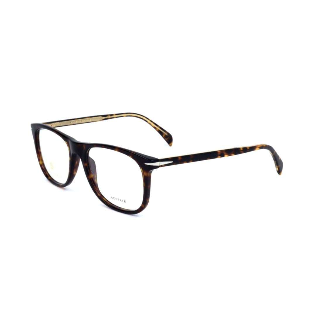 David Beckham Db 1051 Classic Rectangular Tortoiseshell Frame Eyeglasses
