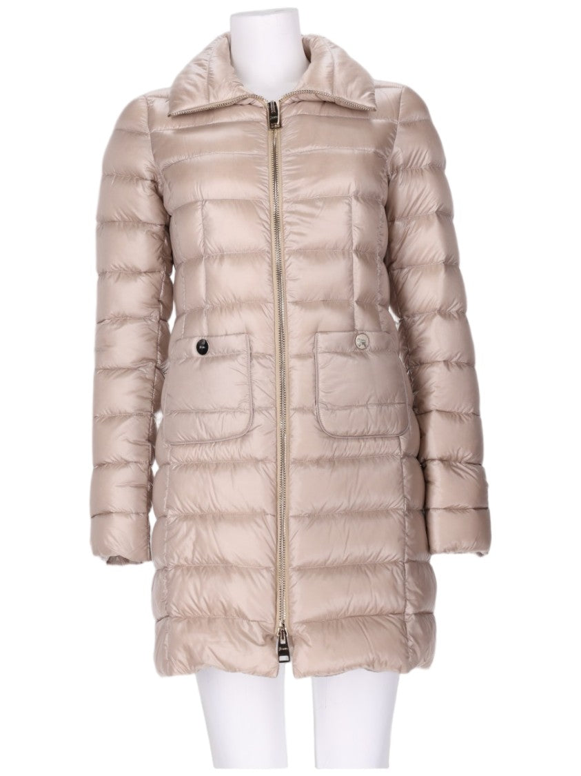 Herno Maria Quilted Long Polyamide Down Jacket