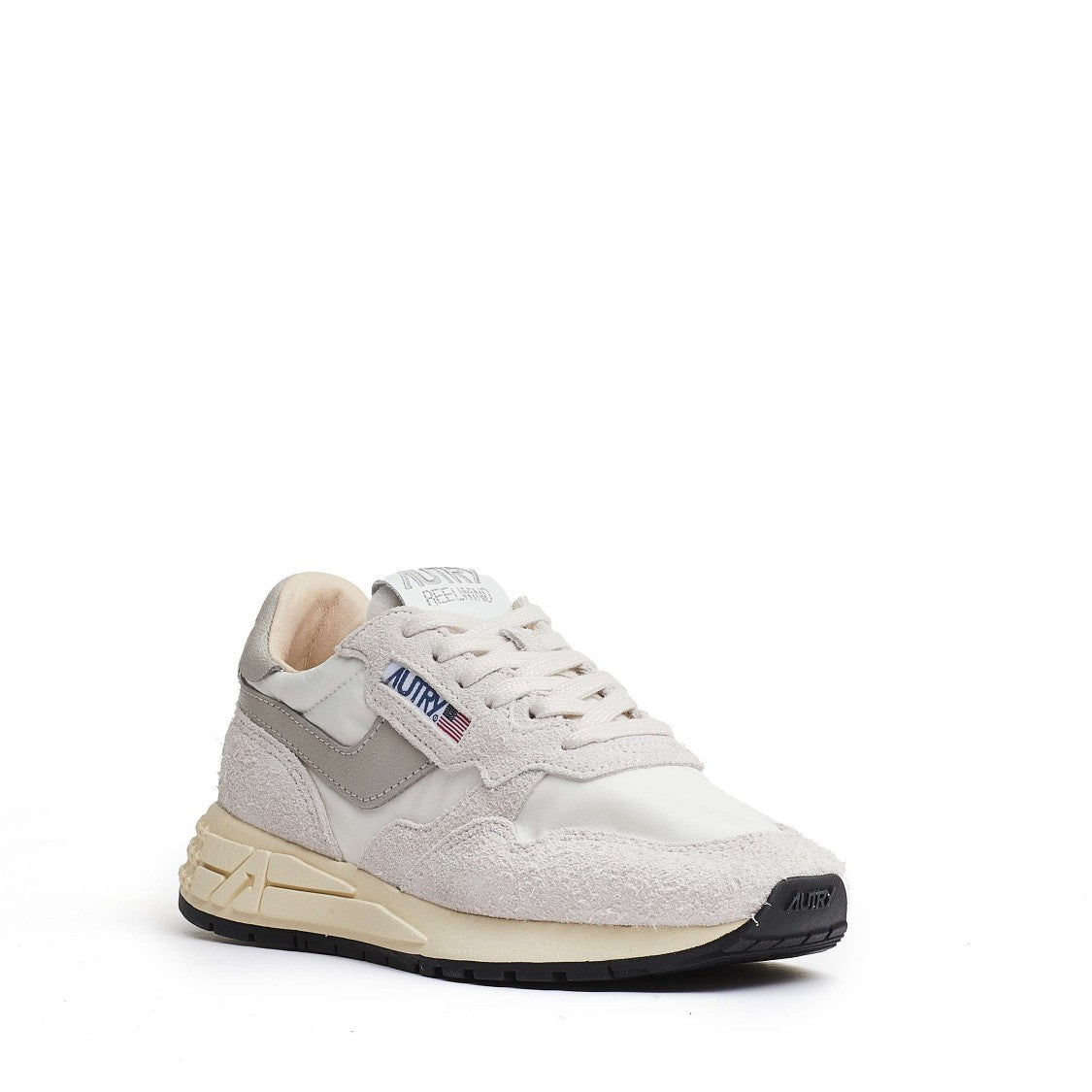 Autry Reelwind Low Nylon Suede Sneakers