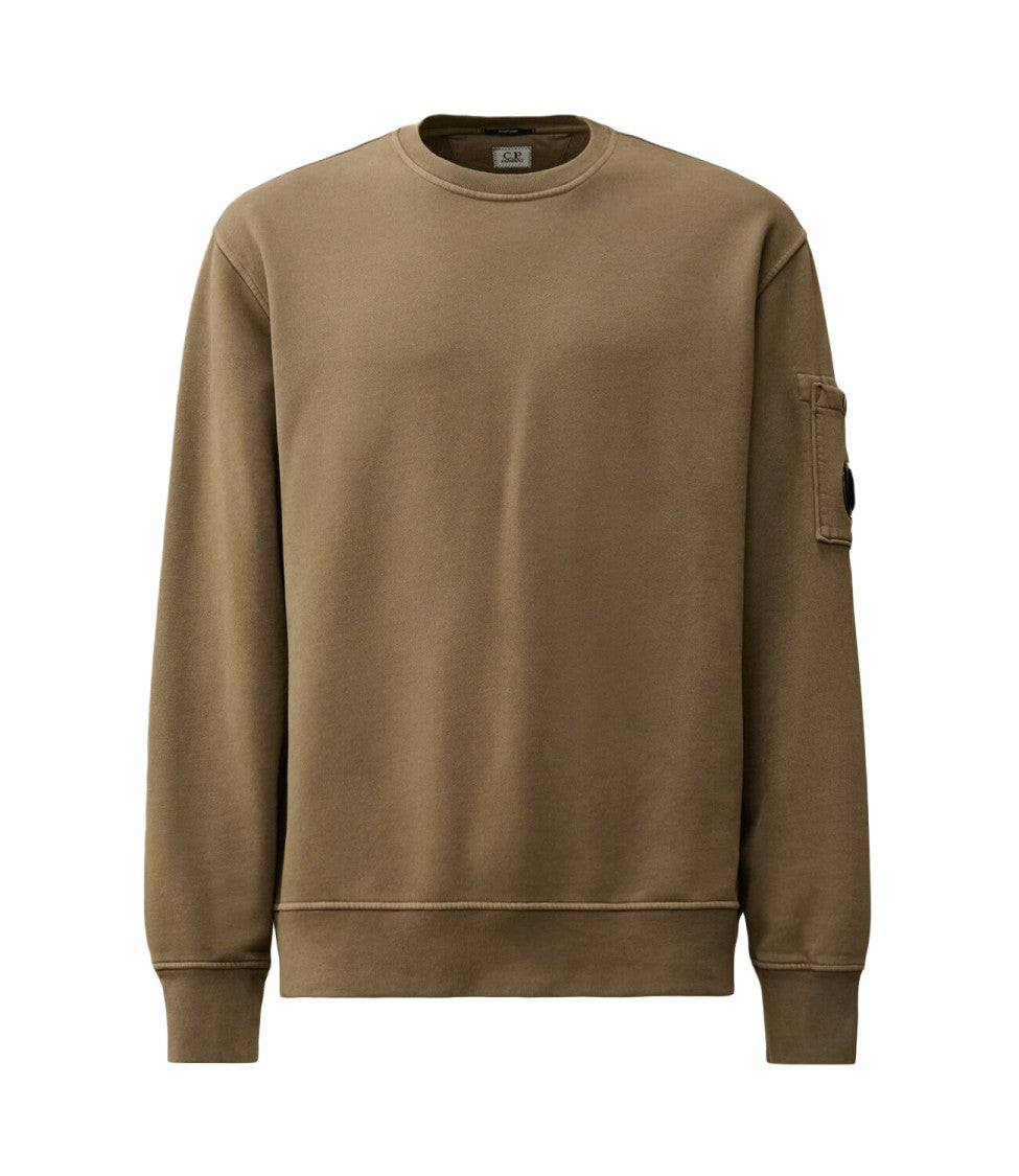 C.P. Company Long-Sleeve Crewneck Sweatshirt With Pocket Detail