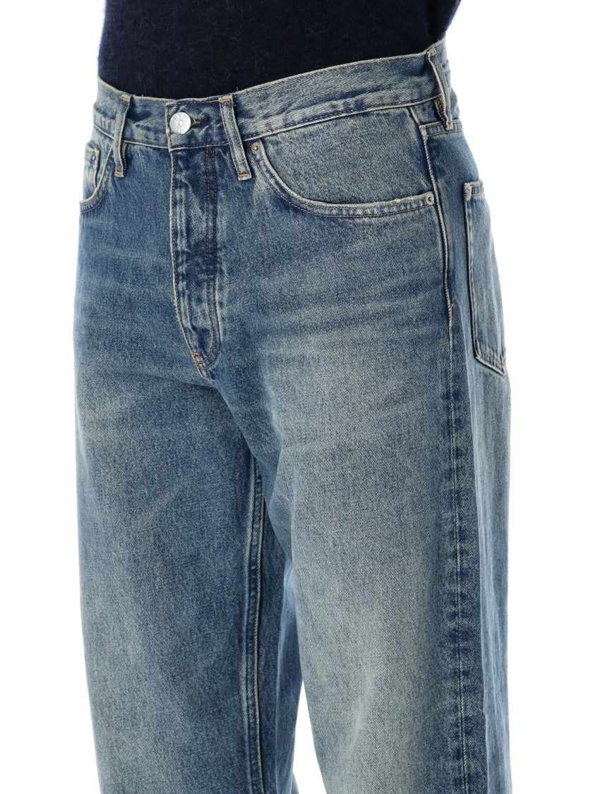 Sunflower Loose Fit Vintage-Washed Organic Denim Jeans