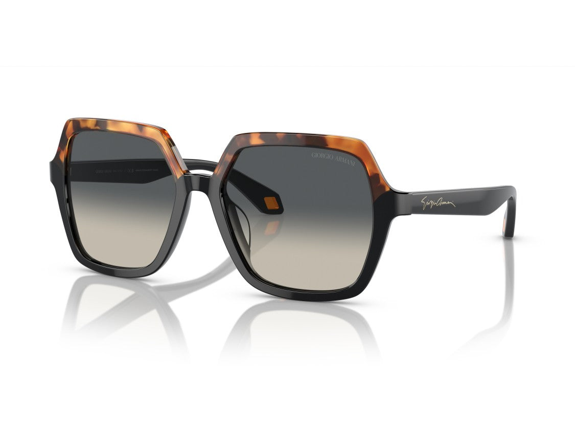 Giorgio Armani 0Ar8193u Gradient Oversized Square Sunglasses