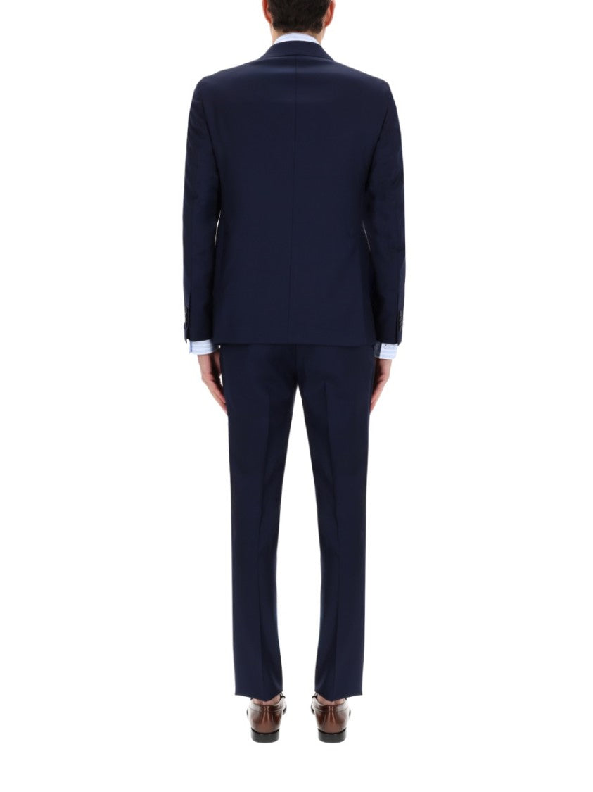 Tagliatore Virgin Wool Tailored Slim Suit