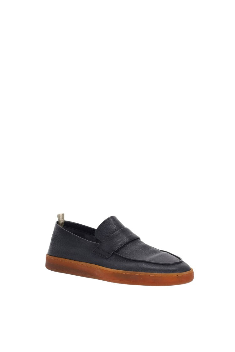 Officine Creative Herbie 001 Unlined Leather Latex-Sole Slip-Ons