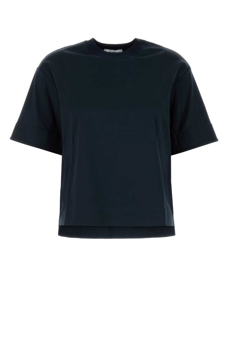 Max Mara Midnight Blue Cotton Maser T-Shirt
