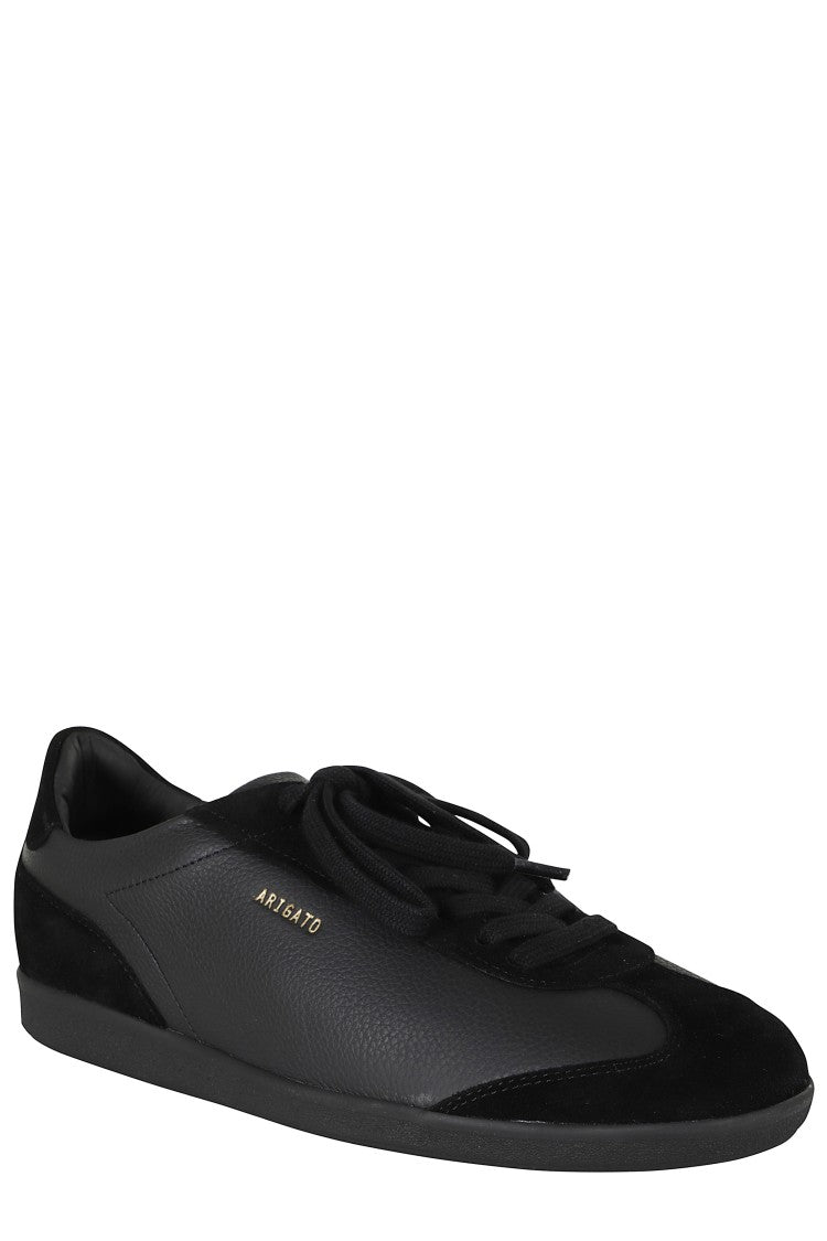 Axel Arigato Zane Black Low-Top Leather Suede Sneakers