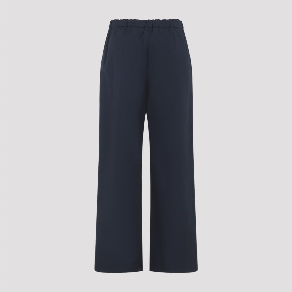 Max Mara Vibrant Blue Cotton Trousers